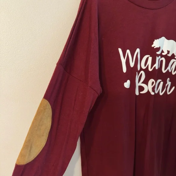 Mama Bear Oversized Long Sleeve Shirt - Picture 7 of 8